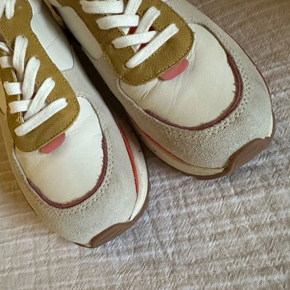 Madewell Kickoff Trainer - Bright Colorblock Leather - Sold out! Excellent! - Picture 4 of 8